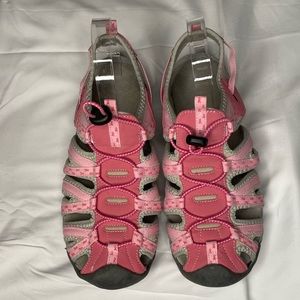 Breast Cancer Women’s sport hiking sandals size 10